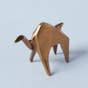 Camel Origami Brass Paper Weight