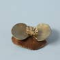 Poppy Flower Brass Incense Holder 