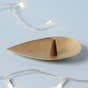 Lotus Petal Brass Incense Holder