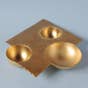Polka Dot Brass Bowls 