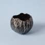 Brass Plated Wrinkle Vase, Small