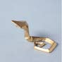 Cobra Origami Brass Paper Weight