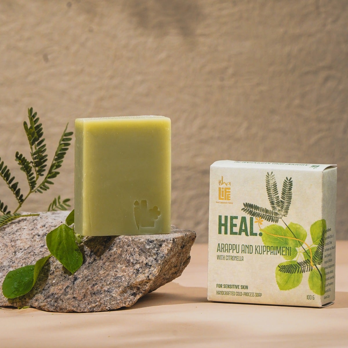 HEAL. Arappu and Kuppaimeni with Citronella handcrafted soap