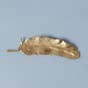 Feather Brass Incense Holder