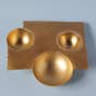 Polka Dot Brass Bowls 