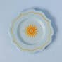 Surya Blue Ceramic Quarter Plate