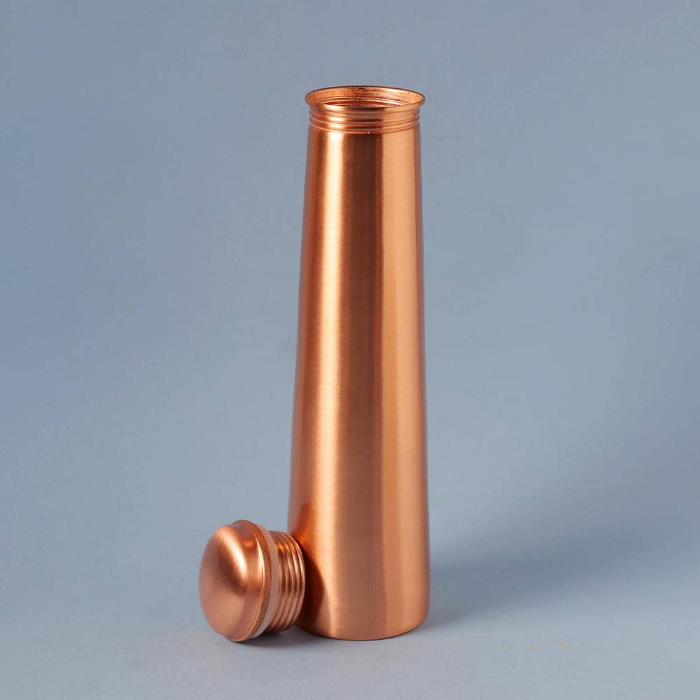 Sadhguru Quote Copper Bottle. For storing and drinking water. A festive gift for home and office.