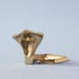 Cobra Origami Brass Paper Weight