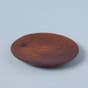 Chocolate Brown Ceramic Mug with Wooden Coaster