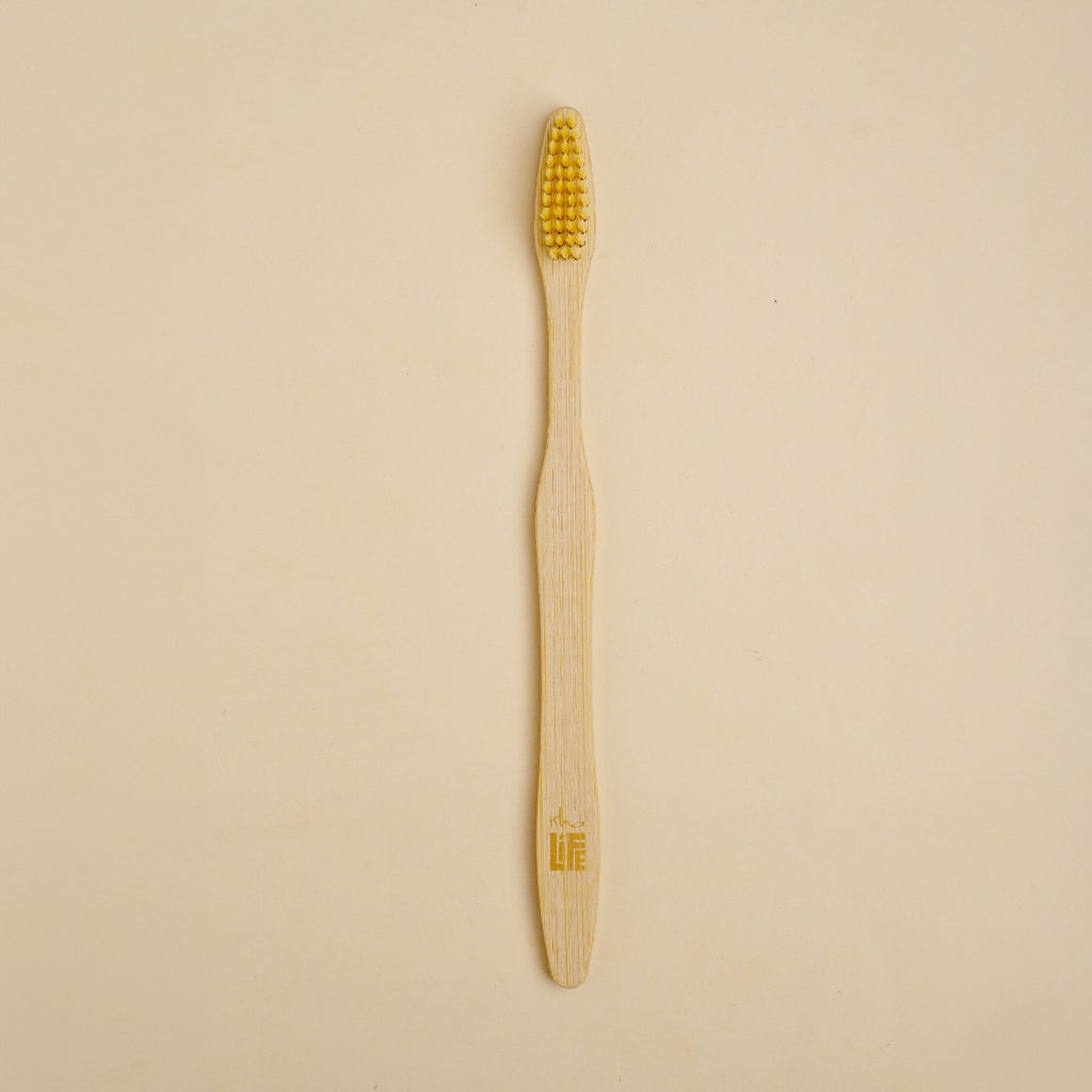 Bamboo Toothbrush - Adult. Eco-friendly with soft bristles.