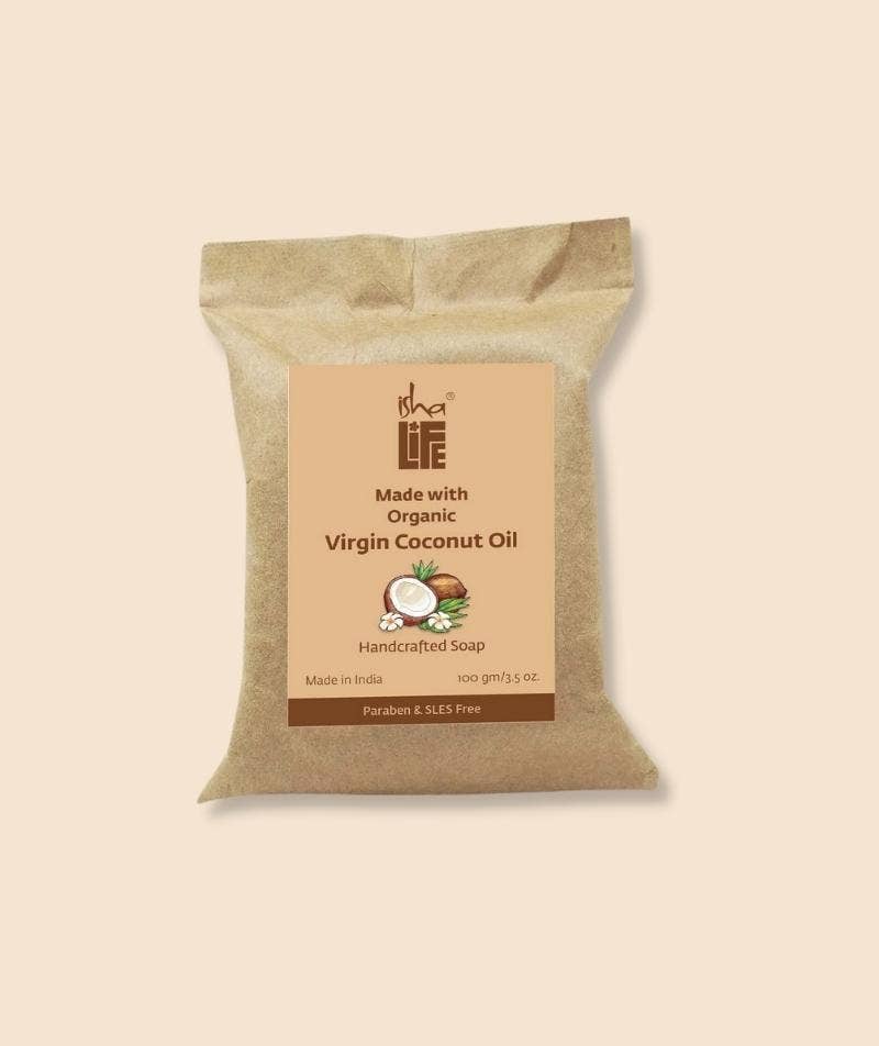 Virgin Coconut Oil Bar Soap, 3.5 oz.