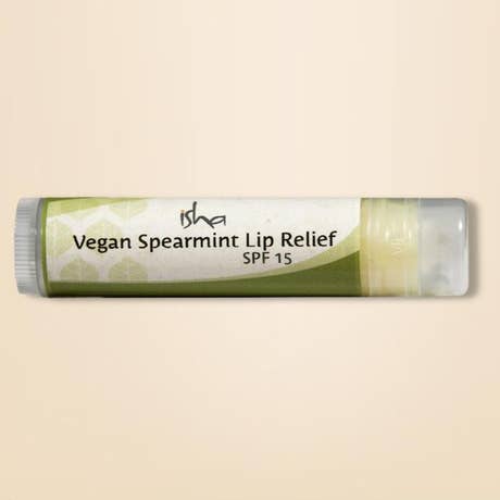Vegan Mint Lip Balm with SPF 15