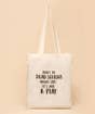 "Play" Organic Cotton Tote Bag