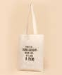 "Play" Organic Cotton Tote Bag