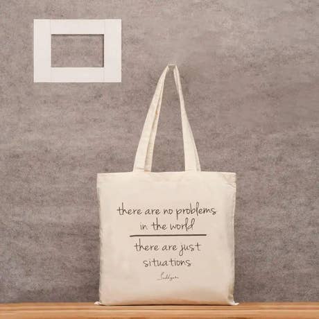 "Situations" Organic Cotton Tote Bag