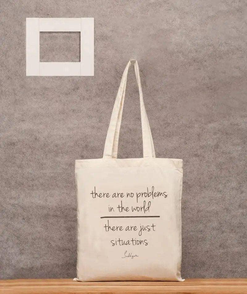 "Situations" Organic Cotton Tote Bag