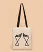Padam Footprint Cotton Tote Bag