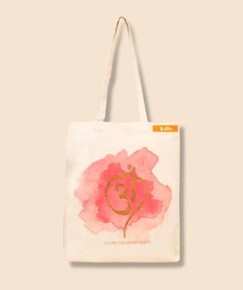 Organic Printed Bag Aum