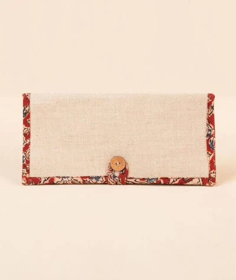 Jute Passport Purse 
