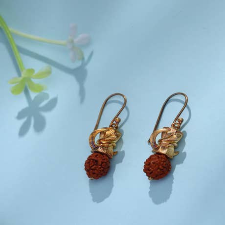 Rudraksha Earrings