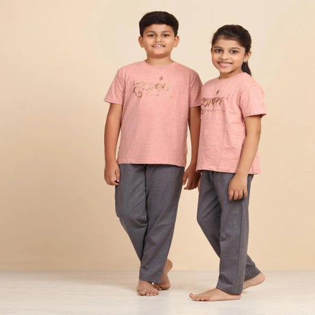 Melange T-shirt Ananta Peach