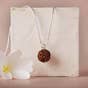 Adiyogi Rudraksha With Silver Chain