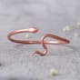 Sarpa Adjustable Copper Cuff