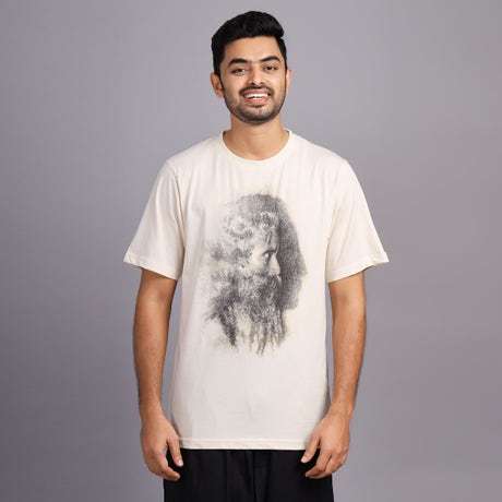 The Ultimate Outlaw- Screen Printed T Shirt (Ecru)