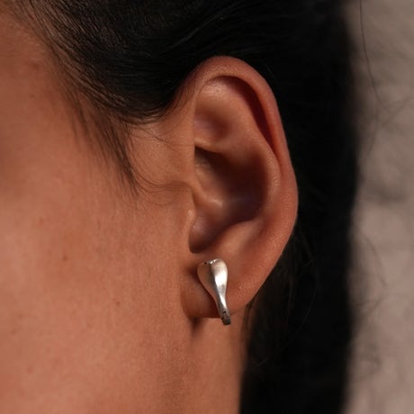 Silver Sarpa earring - 92.5 Sterling Silver 