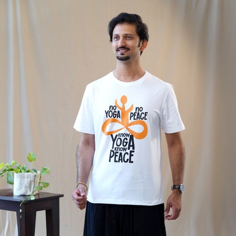 Inner Engineering - No Yoga, No Peace T Shirt