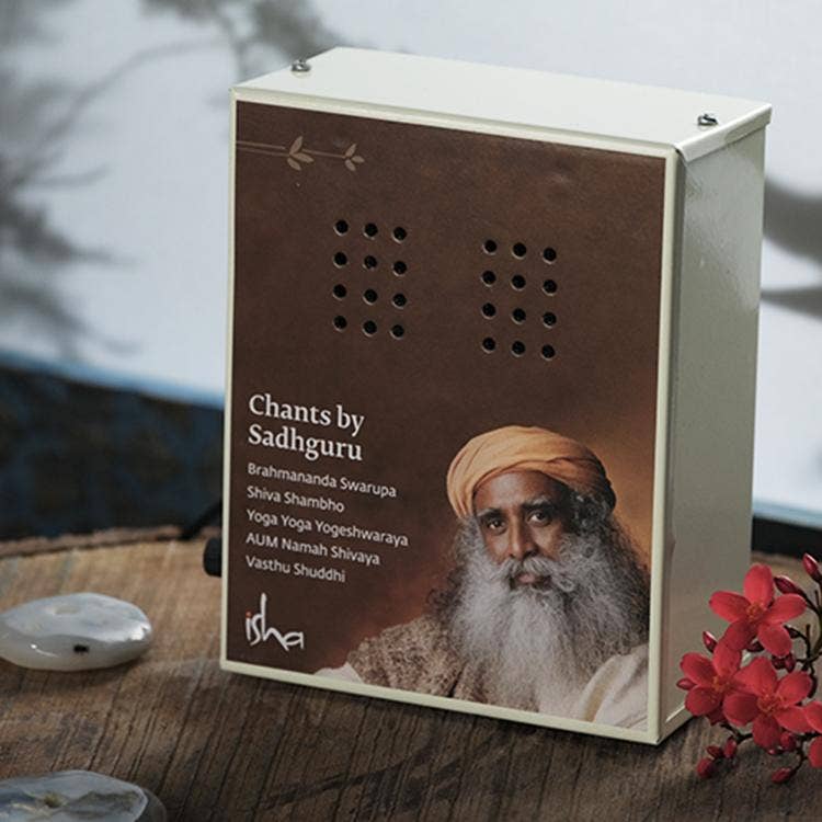 Sadhguru Chant Box (New) with 5 Consecrated Chants