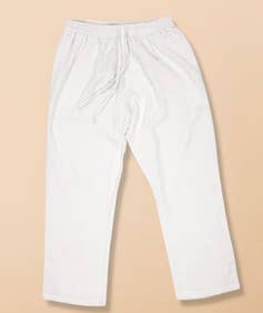 Undyed Organic Cotton Relaxed Fit Pants for Men