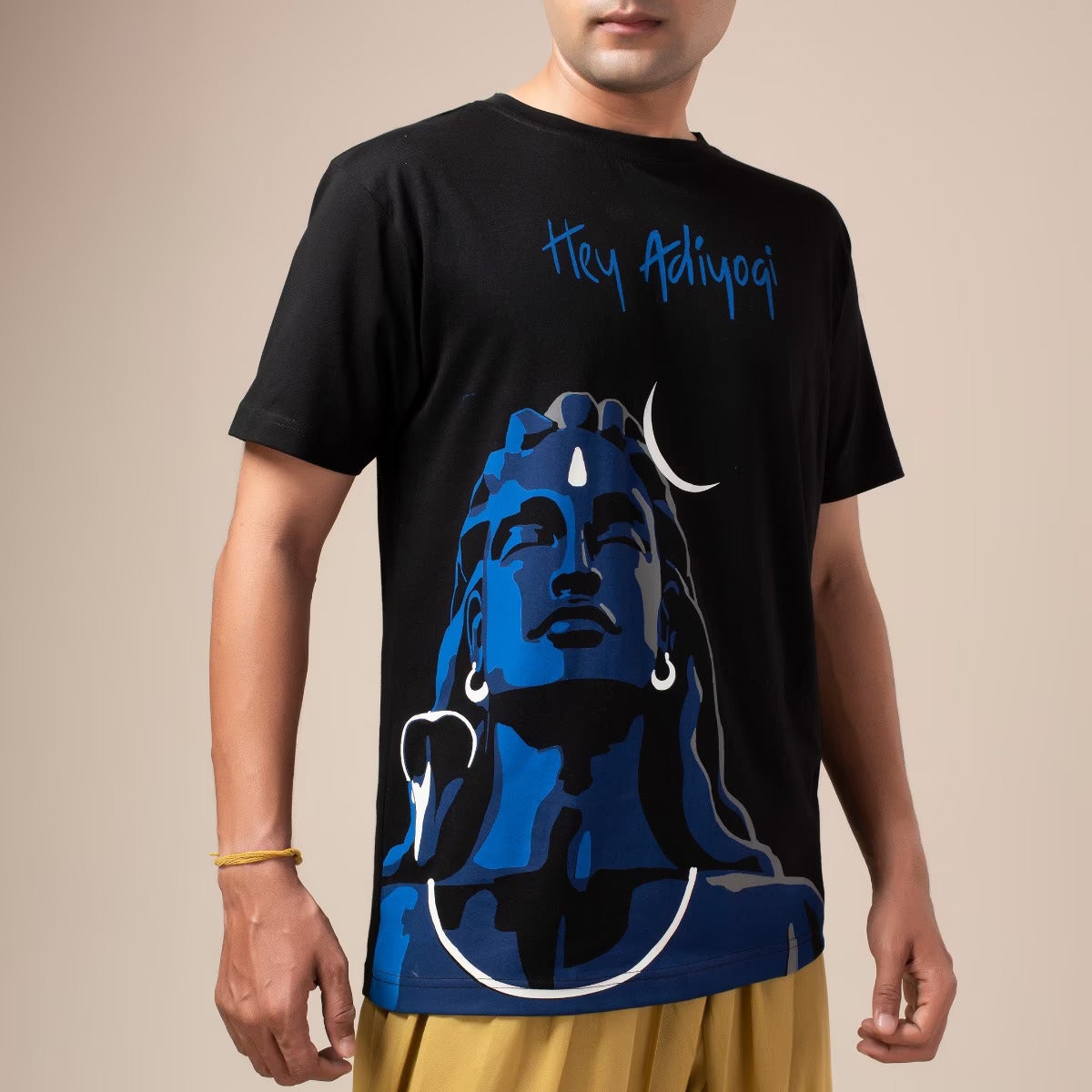 Hey Adiyogi Unisex T Shirt (Glow in the dark)