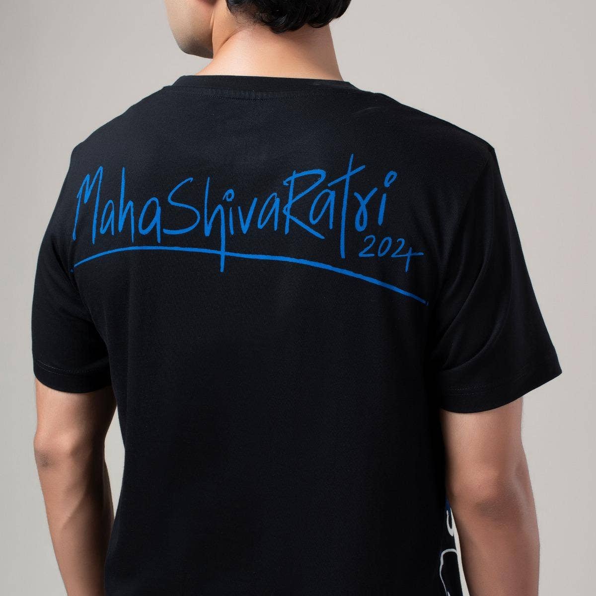 Hey Adiyogi Unisex T Shirt (Glow in the dark)