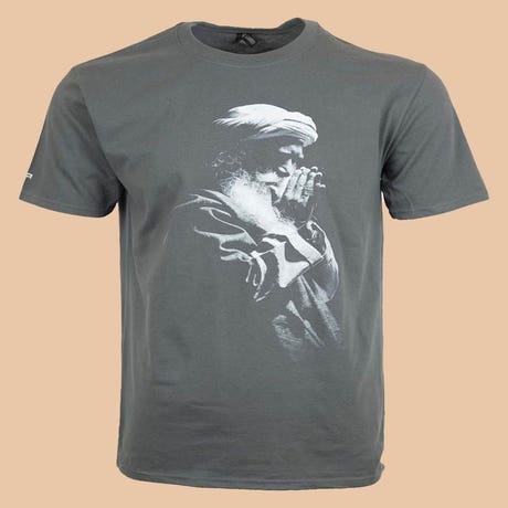 Namaskar Unisex T-Shirt , Charcoal