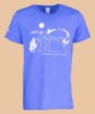 Isha Institute Unisex T-Shirt, Royal Blue