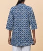 Indigo Dabu Print Kurta for Women