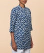 Indigo Dabu Print Kurta for Women