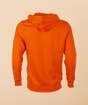 Orange Organic Cotton Unisex Zip Hoodie