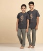 Melange kids T-shirt Aum Dark Grey