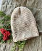 Woolen Cap, Beige 