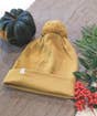 Woolen Pom Beanie, Mustard  
