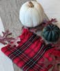 Woolen Scarf,  Red & Black Plaid