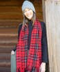 Woolen Scarf,  Red & Black Plaid