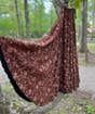 Rosewood Blooms, Handloom Kalamkari Block Print Skirt