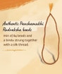 Panchamukhi Rudraksha Beads Mala (Consecrated)