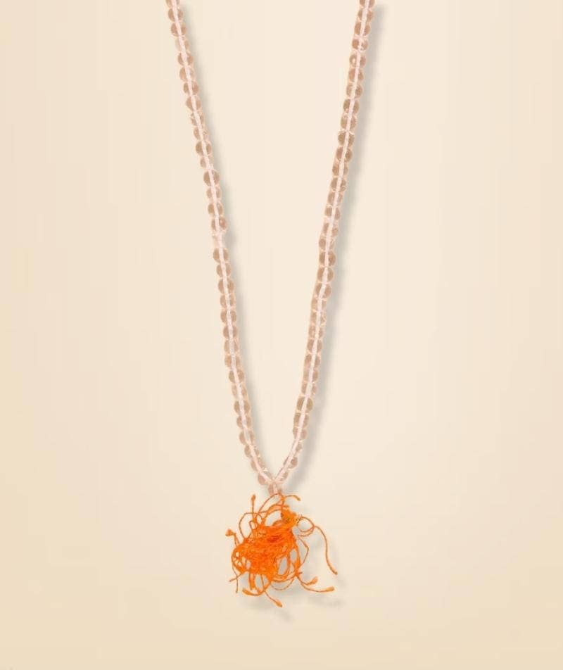 Spatik Mala, Quartz Beads