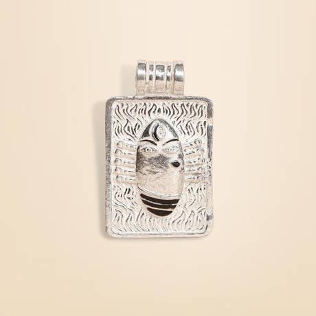 Linga Bhairavi Silver Pendant (Consecrated)