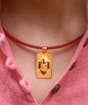 Linga Bhairavi 22Kt Gold 4g Pendant, Sandal (Consecrated)