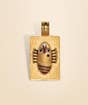 Linga Bhairavi 22Kt Gold 4g Pendant, Sandal (Consecrated)